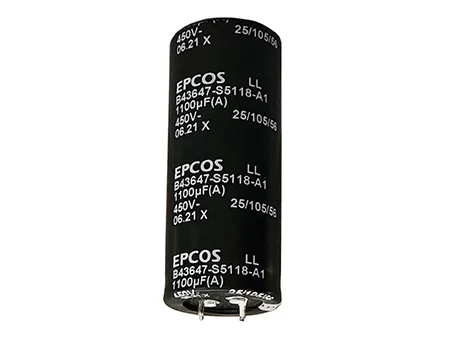 Alternative view of خازن 1100UF